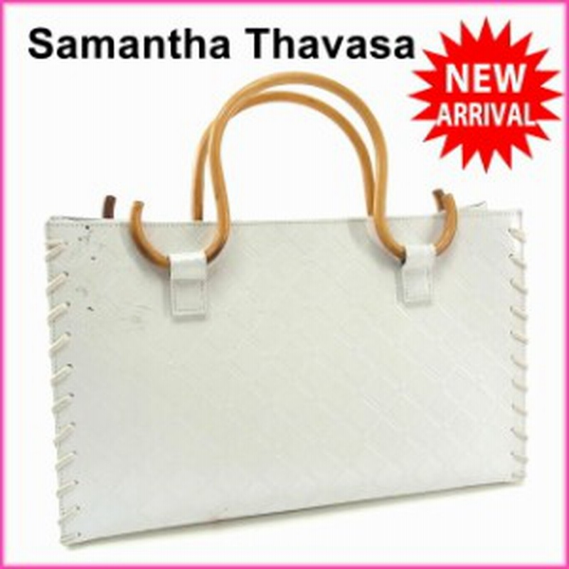 サマンサタバサ Samantha Thavasa ハンドバッグ バッグ バック トートバッグ レディース オルラーレ 中古 A875 通販 Lineポイント最大1 0 Get Lineショッピング