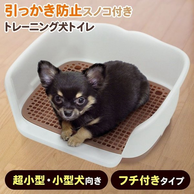 ペットトイレトレー 犬 しつけ 犬用トイレトレー 犬用トイレ 囲い フチ スノコ ペットトイレ トレーニング 足上げ レギュラーサイズ おしゃれ 通販 Lineポイント最大0 5 Get Lineショッピング