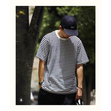 復古日單海魂打底Coolmax Stripe Jersey Tee條紋短袖舒適透氣