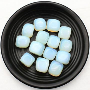 如鴻合成蛋白石四方塊水晶原石頭擺件魚缸裝飾兒童寶石淘沙挑選玩