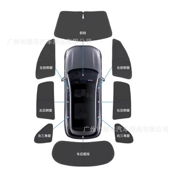汽車用品適用于理想L8/L7車窗遮陽板擋光多功能防嗮隔熱隱私簾