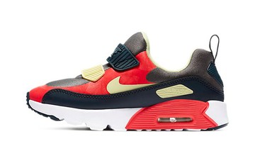 PS NIKE AIR MAX TINY 90 BLACK RED