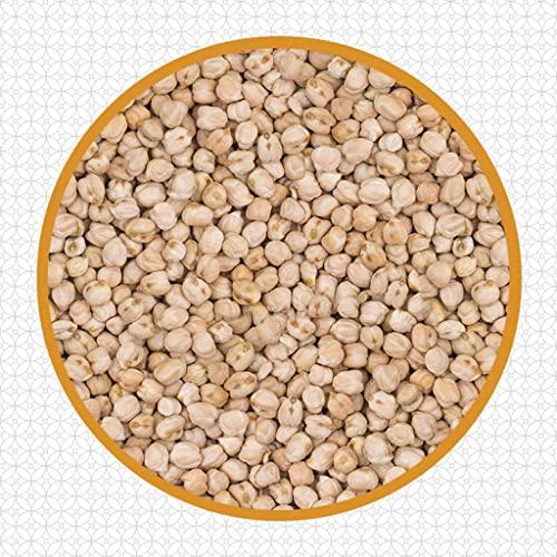 Ambika インド産 Kabuli Chana ひよこ豆 1kg 日本語レシピ付き (Kabuli Chana 1kg)