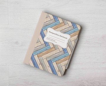 藍色 竹藤 筆記本款 iPad殼筆槽翻蓋式保護套Air 7 mini 7 Pro 13