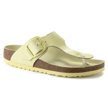 BIRKENSTOCK勃肯 / Gizeh / 大扣 / 真皮 / 淡黃色