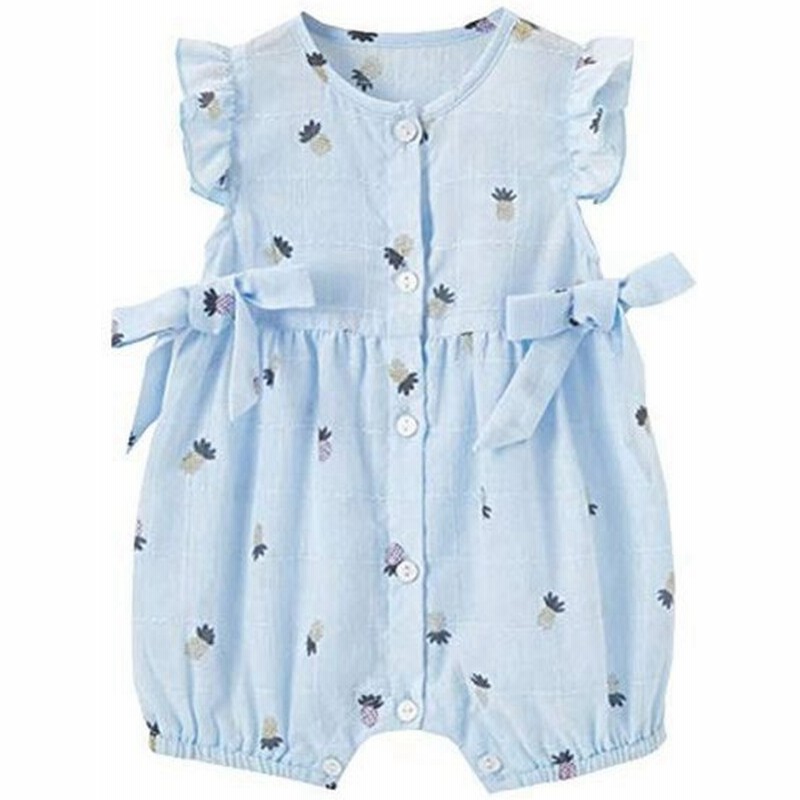 Mornyray ベビー服 夏 ロンパース 半袖 カバーオール 新生児服 女の子 赤ちゃん カバーオール コットン 前開き かわいい パイナ 通販 Lineポイント最大0 5 Get Lineショッピング