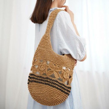 度假風草編包524467