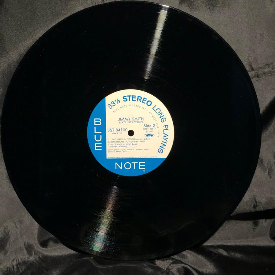 Jimmy Smith   Plays Fats Waller LP BLUE NOTE・KING RECORD