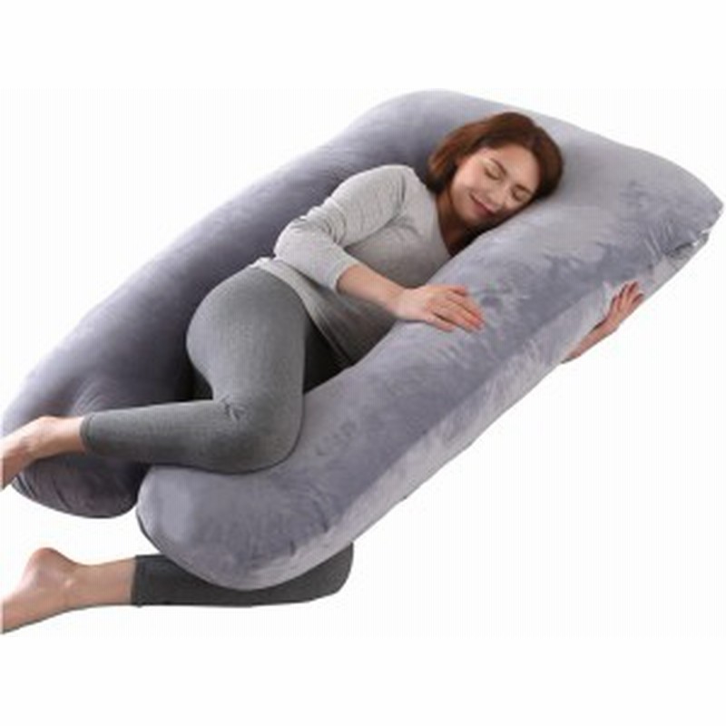 抱き枕 U型 だきまくら 妊婦枕 妊娠 快眠グッズ 枕 大きい カバー洗える 横向き寝 仰向け うつ伏せ寝 補充綿300g付き 低反発 155 80 通販 Lineポイント最大1 0 Get Lineショッピング