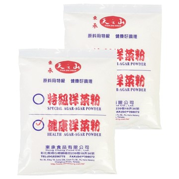 東承 天之山 迷你洋菜粉 原料用特級 簡單好調理  600g  2包