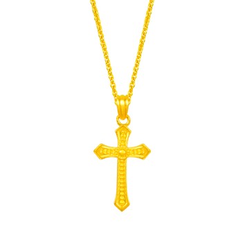 Just Gold 星輝聖十 黃金吊墜-不含鍊(網路限定)