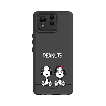 Zenfone 11 Ultra SolidSuit 黑 - 史努比 Snoopy - With Belle