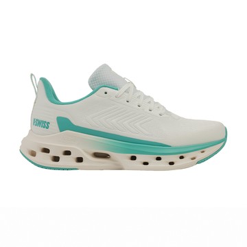 K-SWISS 輕量運動鞋 MELROSE TUBES LITE 跑步 女鞋  白湖水綠色 94494-165-M