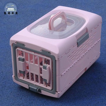 免運 寵物用品 外出箱 航空箱 狗籠 貓籠 卡羅弗寵物航空箱可折疊便攜式貓咪狗籠子貓窩鳥兔窩車載籠免安裝工廠直銷 特惠/新品推薦 全館折扣 可開立發票 5m710