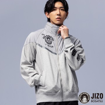 【新品9折↘結帳2件再88折】潮流地造拼接拉鍊可拆帽針織外套(灰) - BLUE WAY 地藏小王