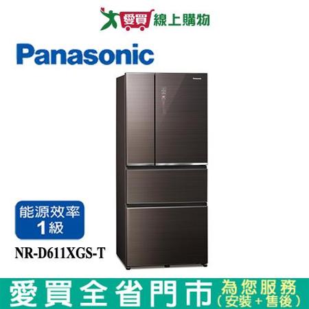 Panasonic國際牌無邊框鋼板650公升雙門冰箱NR-B651TV-S(晶漾銀