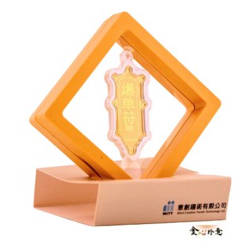 MCTT 金心珍意｜純金爆單符 0.1g±5%