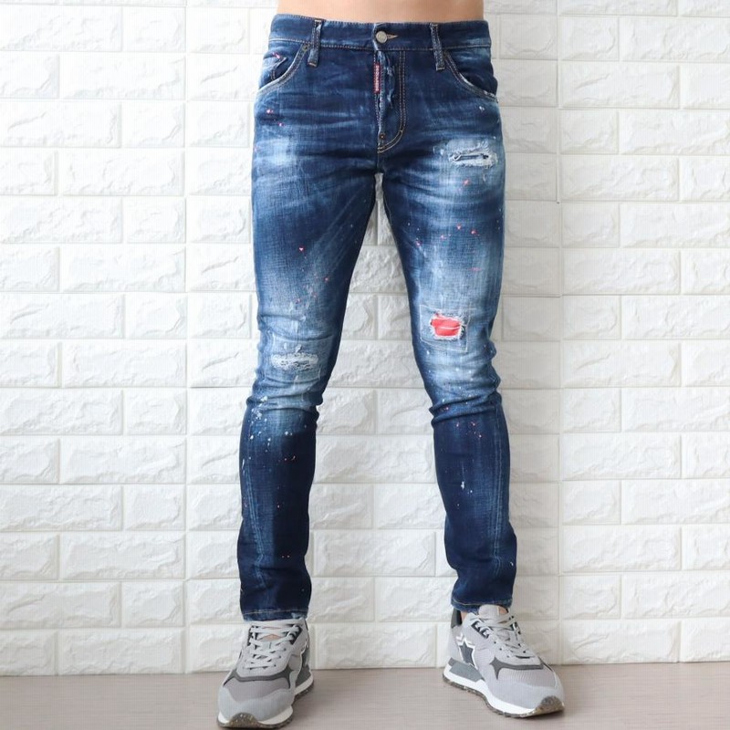 ディースクエアード ジーンズ メンズ ブルー SEXY TWIST JEAN