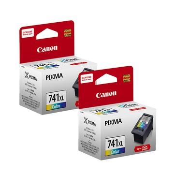 Canon CL-741XL 原廠大容量墨水匣組 (2彩)