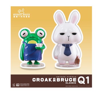 Monday BRUCE GF-Q1 Q版經典布魯斯組系列盲盒手辦公仔盒玩