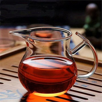 【茶品名】🍵公道杯 過濾 分茶器功夫茶具大小號公杯耐熱溫高硼硅玻璃加厚公道杯茶漏過濾網分茶器