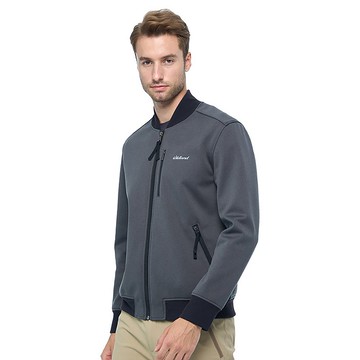 【Wildland 荒野】中性刷毛保暖飛行外套 深灰色 0B02932-93