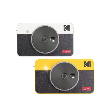 [KODAK 柯達] Mini Shot 2 C210R 拍立得口袋相印機 加贈30張相紙-白