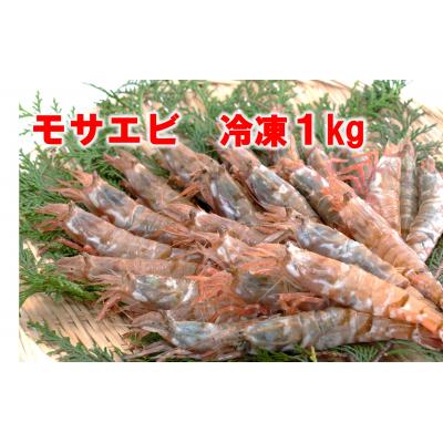 ふるさと納税 鳥取市 モサエビ 冷凍1kg(中〜大サイズ)