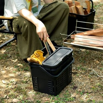 MESH/INNER CARGO S-2 收納籃組 卡其色