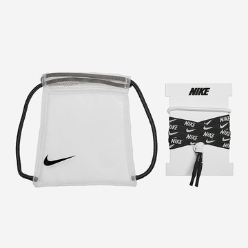 【NIKE耐吉】BRAID KIT造型彈性髮圈組(附收納袋) 黑色白色 高彈力運動髮束 綁馬尾頭髮 髮飾頭繩編髮髮帶 女生送禮 洗沐旅行組(N1002632101OS / N1002632010OS)