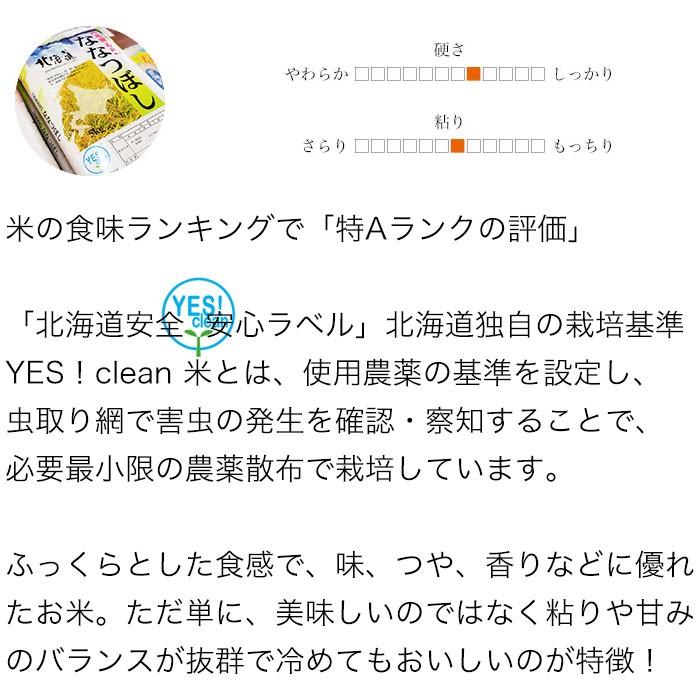 新米 米 5kg お米 ＹＥＳクリーン ななつぼし 北海道産 白米 令和5年産 送料無料