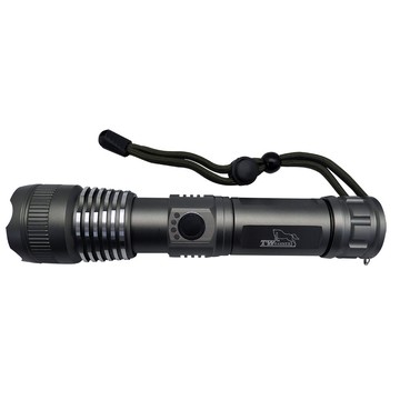 【TW焊馬】H5243可調焦69W超級亮 充電式 電顯 手電筒(美國原廠LED XHP70)