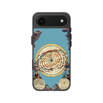 iPhone Air Clear (相機按鈕) 酷墨灰 - The British Library - 天體圖譜 ‧ 布拉赫體系