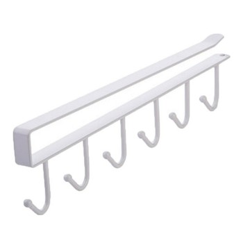 簡約現代多功能廚房工具架  白色  1個