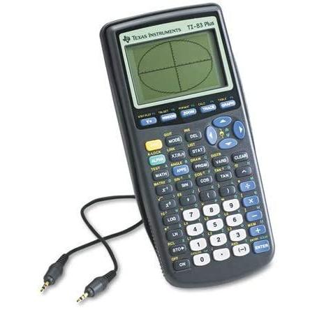 (テキサス・インストルメンツ) Texas Instruments TI-83 Plusプログラマブル・グラフ電卓 (パッケージと色が異なる場合があります)