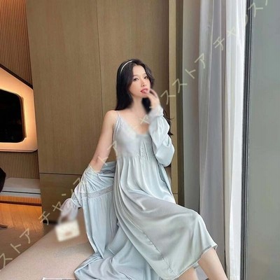 Lingerie 大人可愛い プリンセス ナイトウェア ネグリジェ ガウン 2点set レース ロング丈 パジャマ ランジェリー ベビードール サテン ハーフスリップ 通販 Lineポイント最大get Lineショッピング