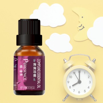 樸香氛PÜRESENCE夜夜好眠複方精油5ml/15ml  擴香 香薰 水氧機 花香 助眠 能量