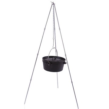 GU0710 探險家 鋁合金三腳吊鍋架 (四節) 三腳鍋架 適用焚火台 荷蘭鍋 鑄鐵鍋