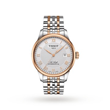 Tissot 天梭力洛克系列钢带80机芯机械男表 T0064072203300