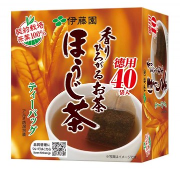 Fragrant roasted green tea tea bags 40 bags