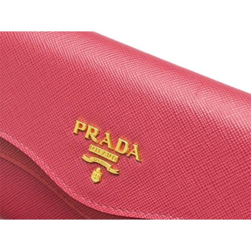 プラダ PRADA 財布 二つ折り 長財布 1M1037 | LINEショッピング