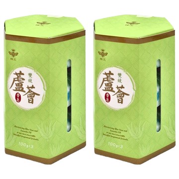 QUEEN BEE 蜂王 雙效蘆薈皂 溫和潔淨 保濕滋潤 身體清潔  6個  100g