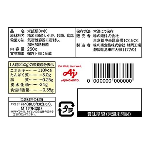 味の素 小豆がゆ 250g×9個