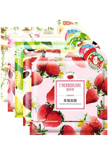 【 L’Herboflore 蕾舒翠】面膜50片特惠組