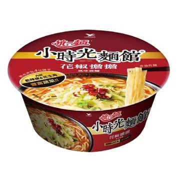 統一麵小時光麵館 花椒擔擔風味 湯麵碗110gx1入