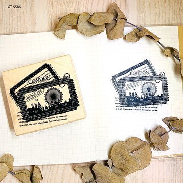 楓木印章-倫敦創意票券 GT-5586