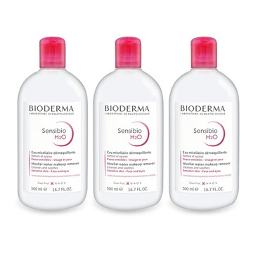 〔平輸版〕【BIODERMA】舒敏高效潔膚液(500ml)X3