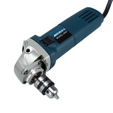 極光商城-角磨機變手電鑽夾頭配件角磨機鑽夾頭自鎖帶鑰匙鐵夾頭