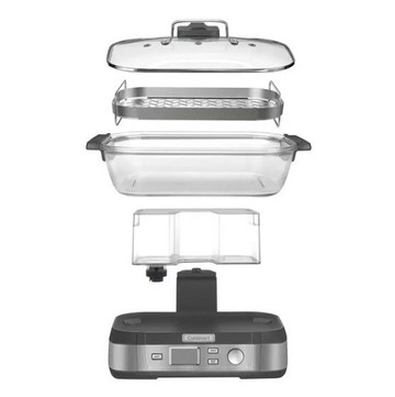 美膳雅 玻璃蒸鮮鍋 STM-1000TW