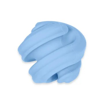 PetDreamHouse 幾何藏食彈跳玩具-紓壓柔咬系列-藍旋風 (狗玩具 貓玩具 藏食玩具 拋接玩具)